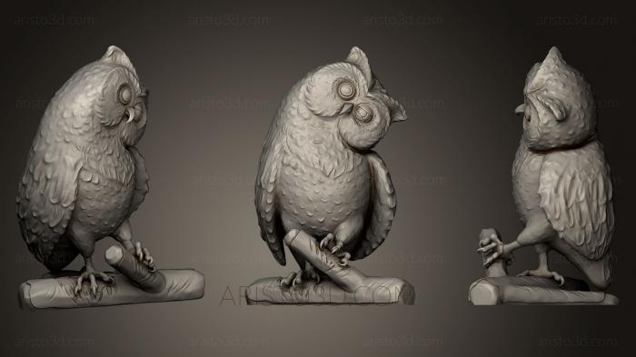 Bird figurines (STKB_0138) 3D model for CNC machine